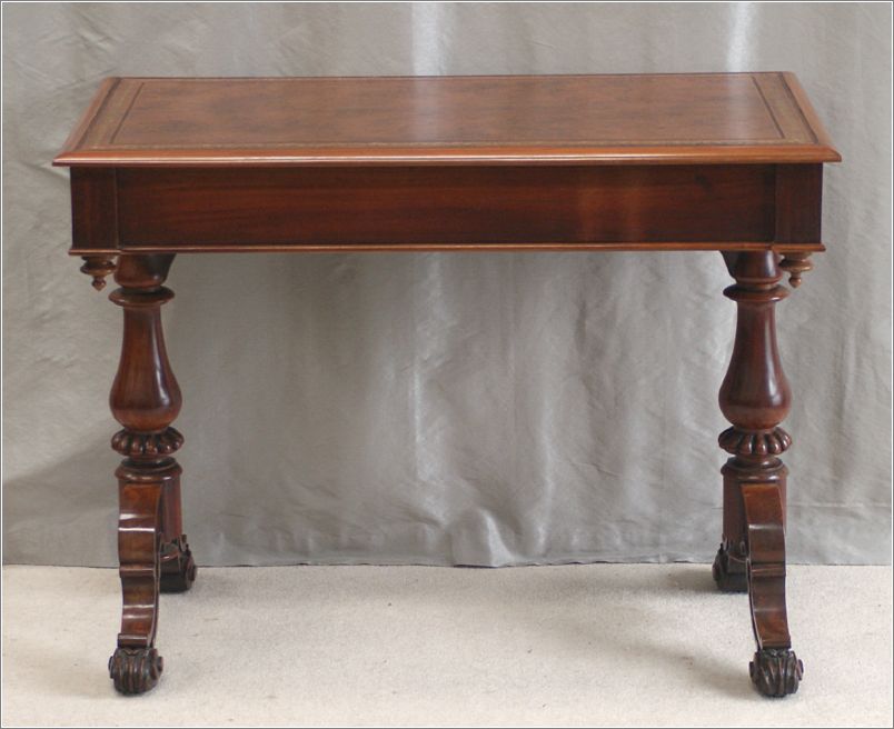3010 Small Antique Writing Table Miles & Edwards - Rear